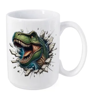 Dinosaur break wall, Κούπα Mega, κεραμική, 450ml