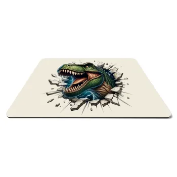 Dinosaur break wall, Mousepad rect 27x19cm