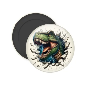 Dinosaur break wall, Μαγνητάκι ψυγείου στρογγυλό διάστασης 5cm