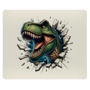 Dinosaur break wall, Mousepad rect 23x19cm