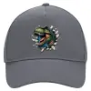 Ultimate Adult Hat Grey, (100% COTTON DRILL, ADULT, UNISEX, ONE SIZE)