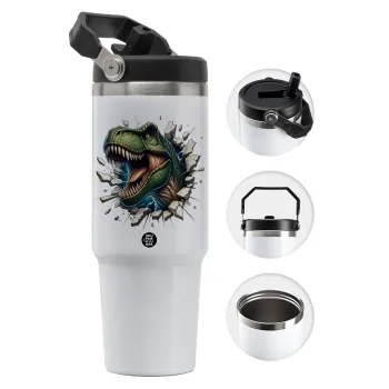 Dinosaur break wall, Θερμός Ανοξείδωτο 30oz με χερούλι