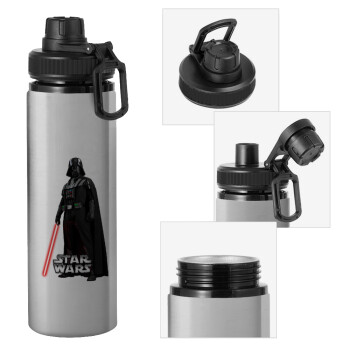 Darth vader, Μεταλλικό παγούρι νερού με καπάκι ασφαλείας, αλουμινίου 850ml