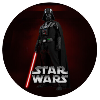 Darth vader, Mousepad Round 20cm