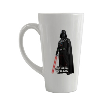 Darth vader, Κούπα κωνική Latte Μεγάλη, κεραμική, 450ml