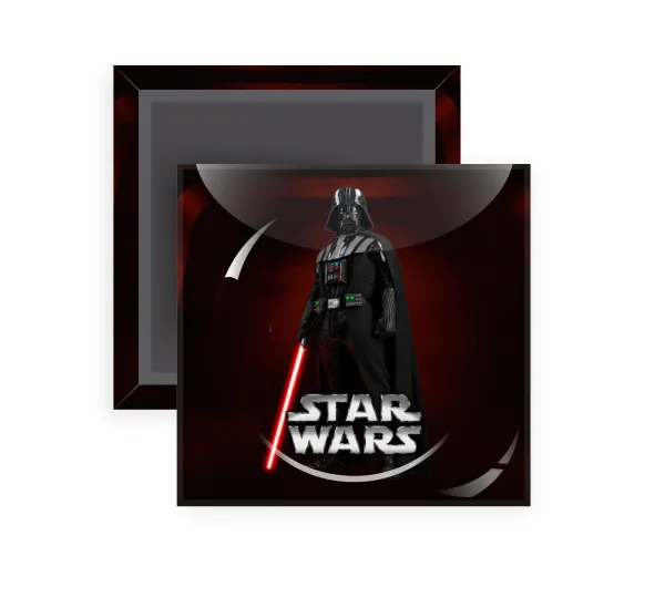 Darth vader — Τετράγωνο (5x5cm)