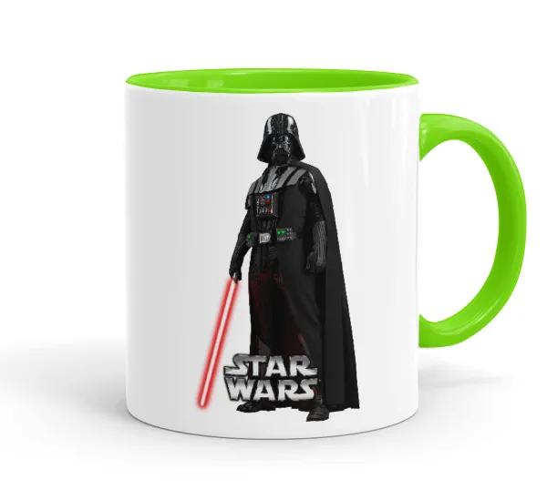 Darth vader — Κούπα χρωματιστή βεραμάν, κεραμική, 330ml