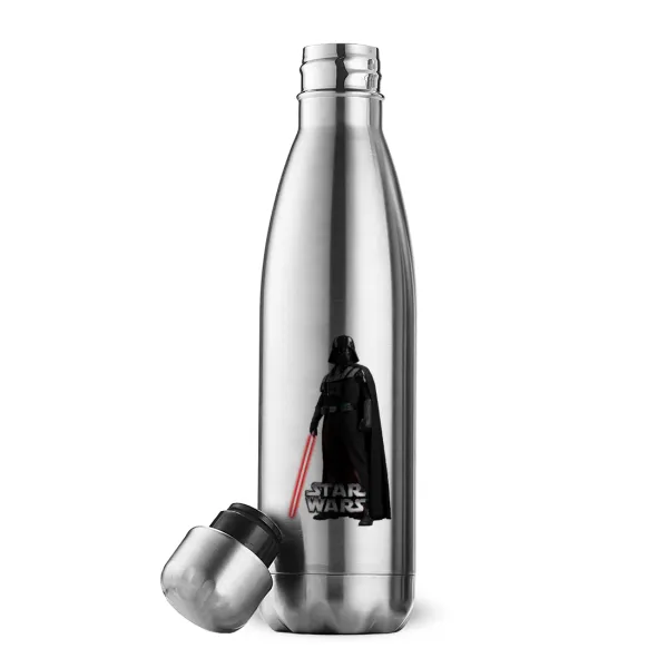 Darth vader — Μεταλλικό παγούρι θερμός Inox (Stainless steel), διπλού τοιχώματος, 500ml