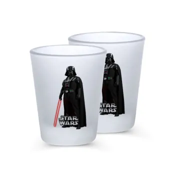 Darth vader, Σφηνοπότηρα γυάλινα 45ml του πάγου (2 τεμάχια)
