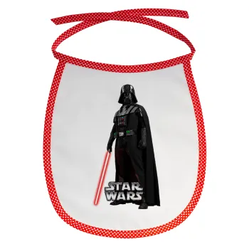 Darth vader, Σαλιάρα μωρού αλέκιαστη με κορδόνι Κόκκινη