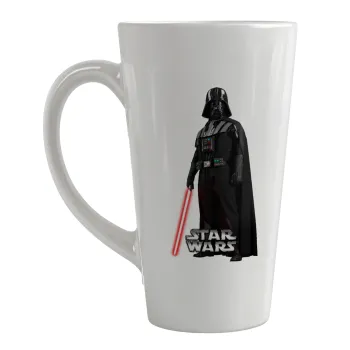Darth vader, Κούπα κωνική Latte Μεγάλη, κεραμική, 450ml