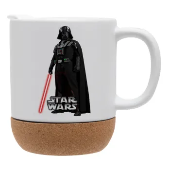 Darth vader, Ceramic coffee mug Cork (MAT), 330ml
