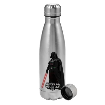Darth vader, Metallic water bottle, stainless steel, 750ml