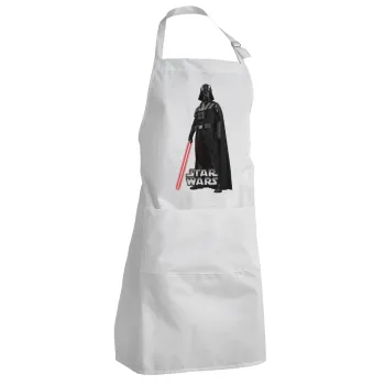 Darth vader, Adult Chef Apron (with sliders and 2 pockets)
