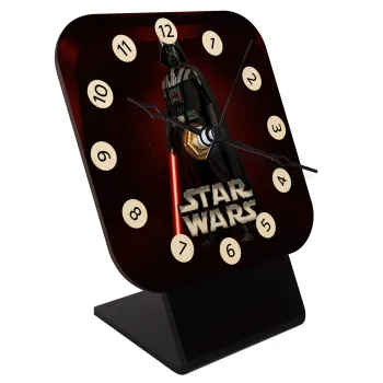 Darth vader, Επιτραπέζιο ρολόι σε φυσικό ξύλο (10cm)