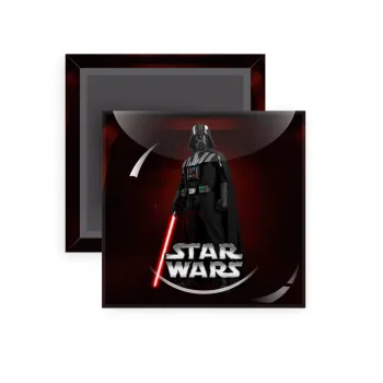 Darth vader, Μαγνητάκι ψυγείου τετράγωνο διάστασης 5x5cm