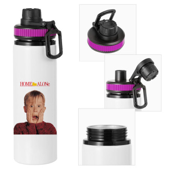 Μόνος στο σπίτι Kevin McCallister Shocked, Metallic water bottle with safety lid, 850ml aluminum