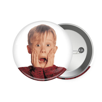 Μόνος στο σπίτι Kevin McCallister Shocked, Κονκάρδα παραμάνα 7.5cm