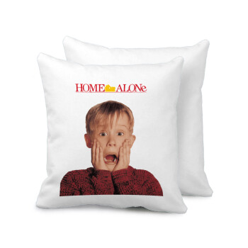 Μόνος στο σπίτι Kevin McCallister Shocked, Sofa cushion 40x40cm includes filling