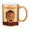 Mug ceramic, gold mirror, 330ml
