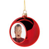 Christmas tree ball Red 8cm