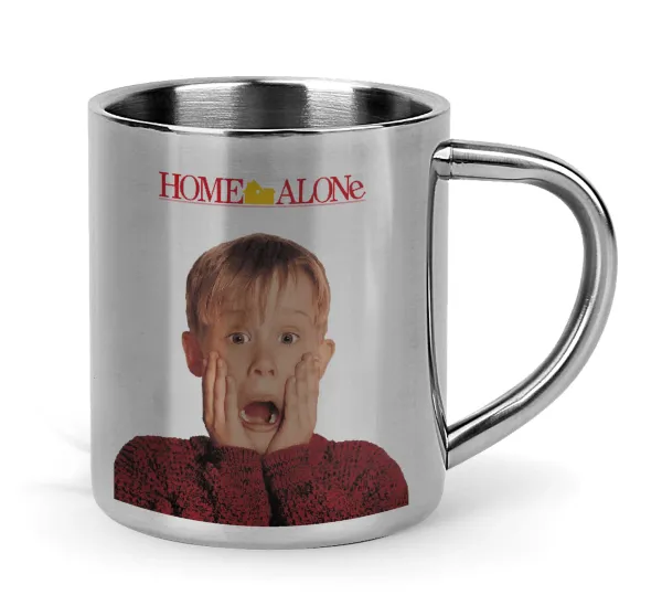 Μόνος στο σπίτι Kevin McCallister Shocked — Mug Stainless steel double wall 300ml