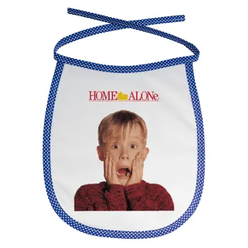 Μόνος στο σπίτι Kevin McCallister Shocked, Σαλιάρα μωρού αλέκιαστη με κορδόνι Μπλε