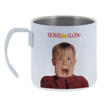 Μόνος στο σπίτι Kevin McCallister Shocked — Κούπα Ανοξείδωτη διπλού τοιχώματος 400ml