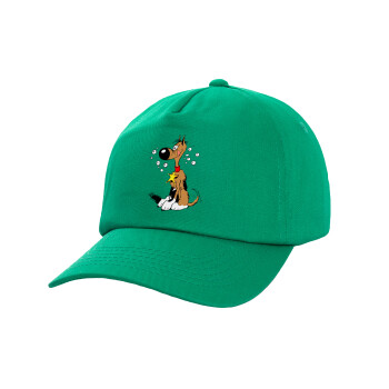 Rantanplan (Ρανταπλάν), Καπέλο παιδικό Baseball, 100% Βαμβακερό,  Πράσινο