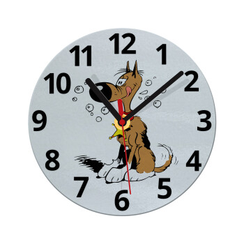 Rantanplan, Ρολόι τοίχου γυάλινο (20cm)