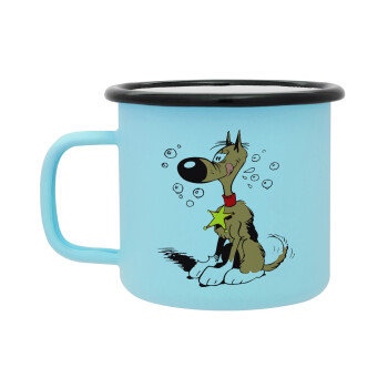 Rantanplan, Κούπα Μεταλλική εμαγιέ ΜΑΤ σιέλ 360ml