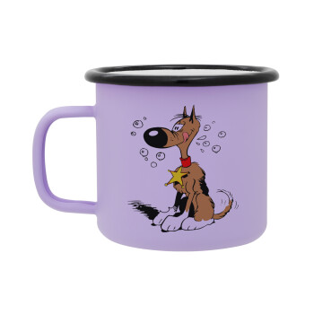 Rantanplan (Ρανταπλάν), Κούπα Μεταλλική εμαγιέ ΜΑΤ Light Pastel Purple 360ml