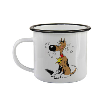 Rantanplan, Κούπα εμαγιέ με μαύρο χείλος 360ml