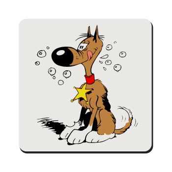 Rantanplan, Τετράγωνο μαγνητάκι ξύλινο 9x9cm