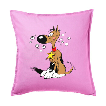 Rantanplan, Sofa cushion Pink 50x50cm includes filling