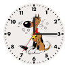 Wooden wall clock (20cm)