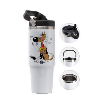 Rantanplan (Ρανταπλάν), Θερμός Ανοξείδωτο 30oz με χερούλι