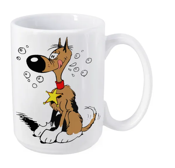 Rantanplan — Mega mug, ceramic, 450ml