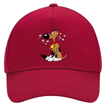 Rantanplan, Adult Ultimate Hat RED, (100% COTTON DRILL, ADULT, UNISEX, ONE SIZE)