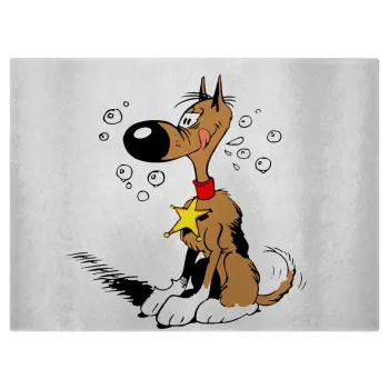 Rantanplan, Επιφάνεια κοπής γυάλινη (38x28cm)