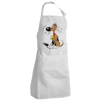 Rantanplan, Adult Chef Apron (with sliders and 2 pockets)