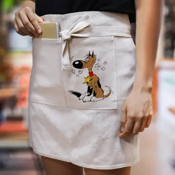 Rantanplan, Ποδιά Μέσης με διπλή τσέπη Barista/Bartender, Beige