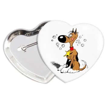 Rantanplan (Ρανταπλάν), Κονκάρδα παραμάνα καρδιά (57x52mm)