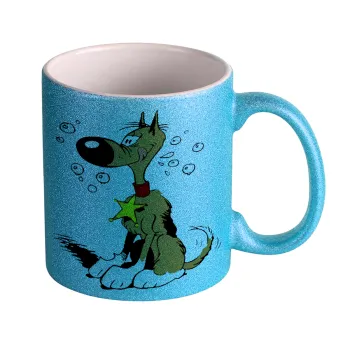 Rantanplan, Κούπα Σιέλ Glitter που γυαλίζει, κεραμική, 330ml