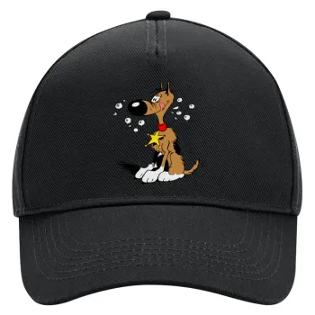 Rantanplan, Adult Ultimate Hat BLACK, (100% COTTON DRILL, ADULT, UNISEX, ONE SIZE)