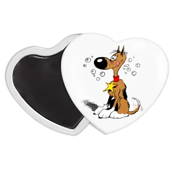 Rantanplan (Ρανταπλάν), Μαγνητάκι καρδιά (57x52mm)