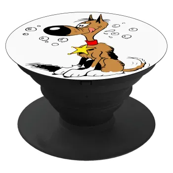 Rantanplan, Phone Holders Stand  Black Hand-held Mobile Phone Holder