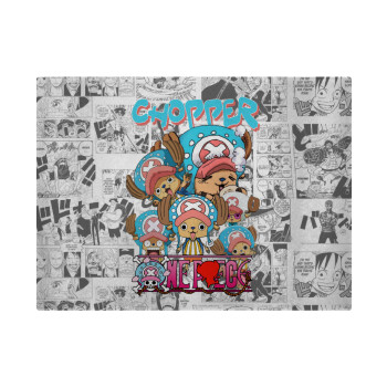 Chopper One Piece, Επιφάνεια κοπής γυάλινη (38x28cm)