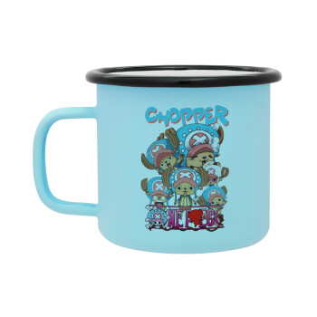 Chopper One Piece, Κούπα Μεταλλική εμαγιέ ΜΑΤ σιέλ 360ml