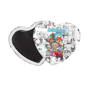 Chopper One Piece, Μαγνητάκι καρδιά (57x52mm)